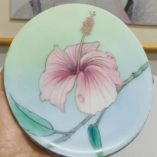 E02 【经典高端装饰】【手绘】【私人定制教学】釉上彩 | Six Trees Art & Pottery