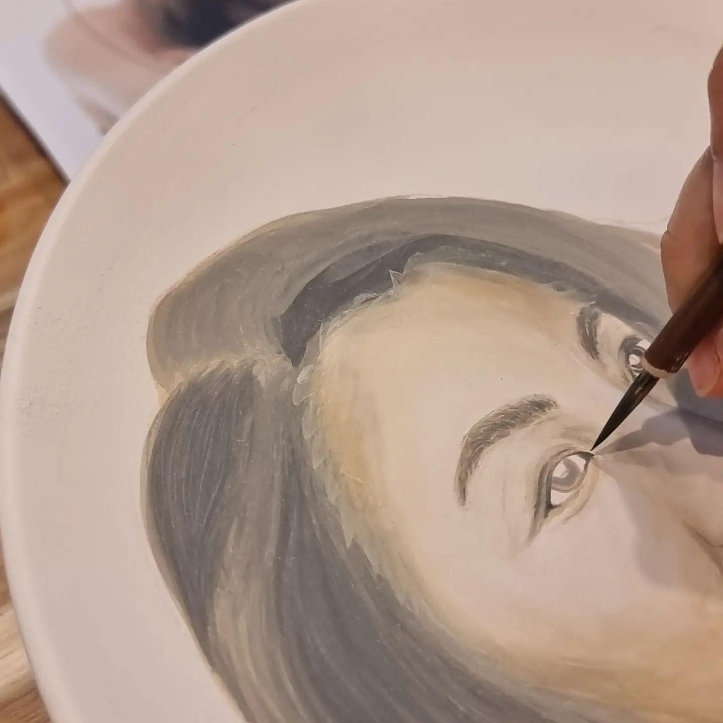 E11 【经典高端】【手绘】【私人定制教学】釉下五彩 | Six Trees Art & Pottery