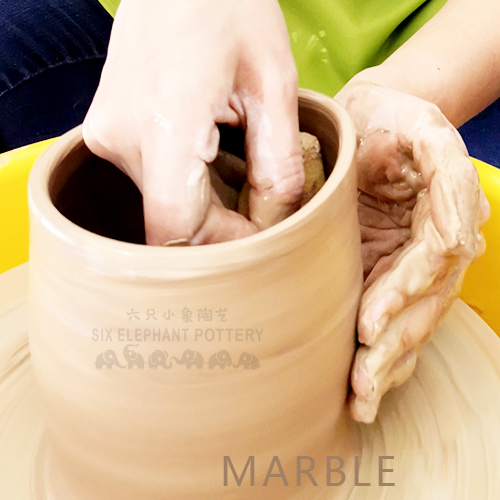 A63 【Marble】Wheel Throwing | Six Trees Art & Pottery