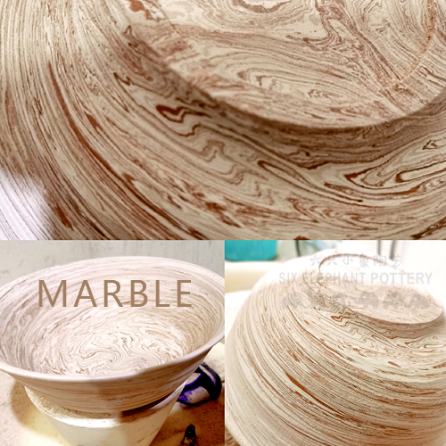 A63 【Marble】Wheel Throwing | Six Trees Art & Pottery