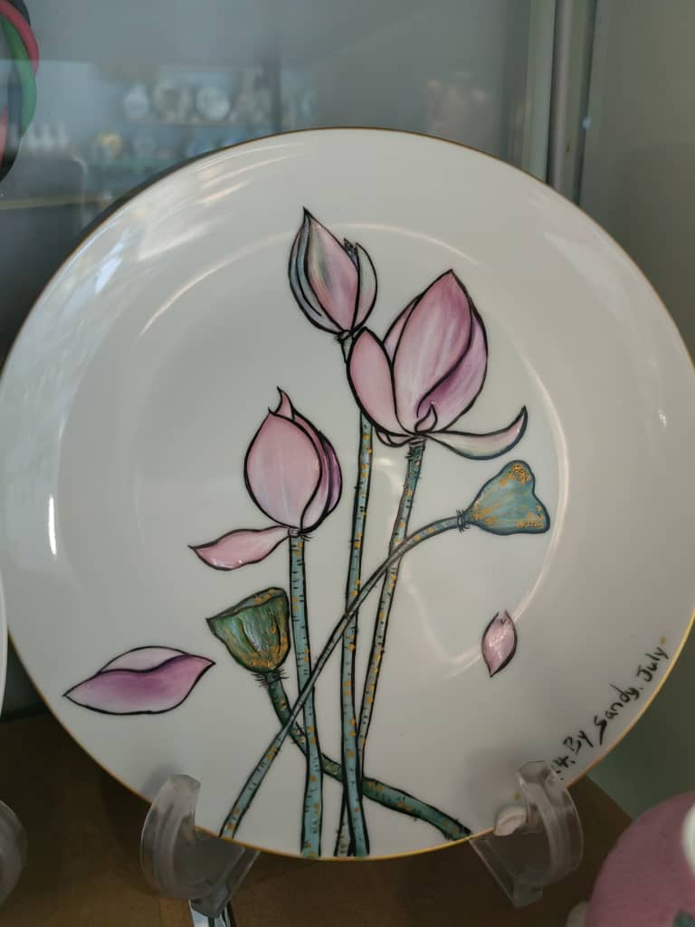 E02 【经典高端装饰】【手绘】【私人定制教学】釉上彩 | Six Trees Art & Pottery