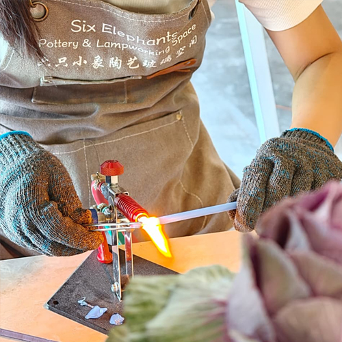 C01 烧琉璃DIY 
DIY Lampworking | Six Trees Art & Pottery
